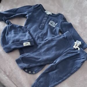 5/$25- Cozy Blue Kids Matching Set